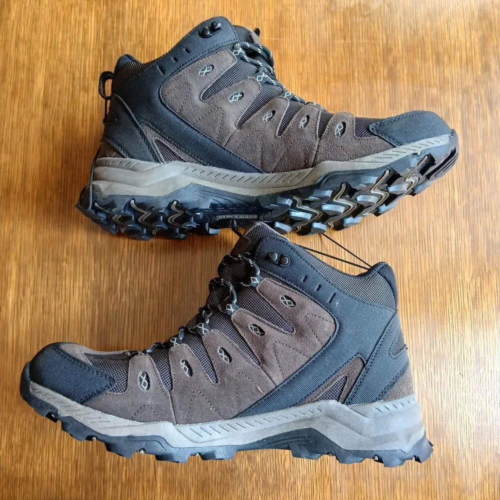 Eddie Bauer Men's Maple Ridge Hiking Boots NWOT Size 12M Waterproof Brown